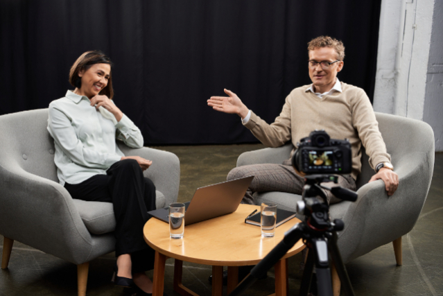 vidéaste pour interview